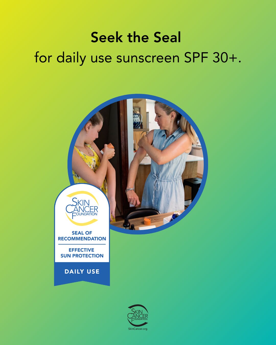 Sun protection illustration