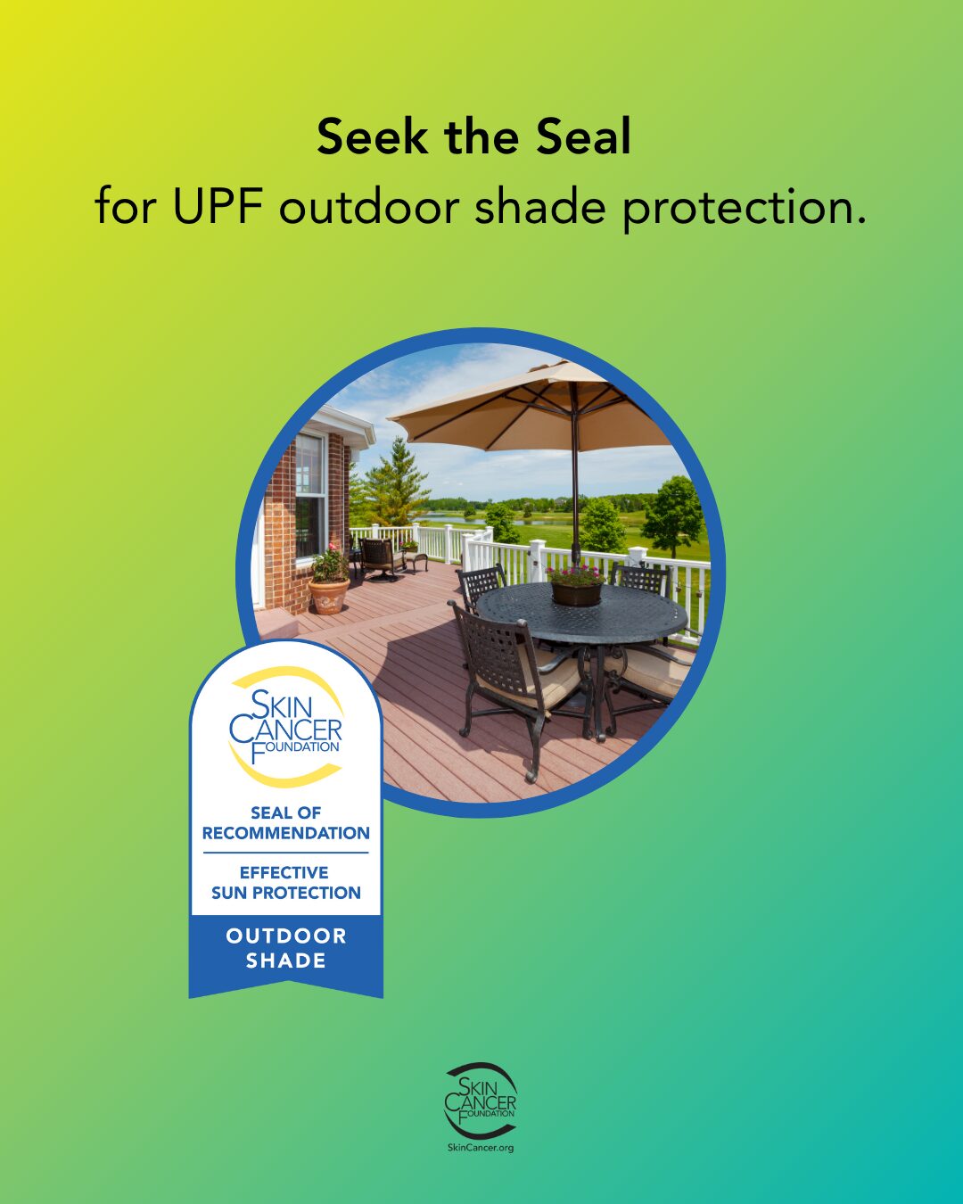 Sun protection illustration