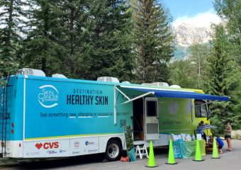 In July, 2022, our Destination Healthy Skin RV made its way across five states, where we provided 274 free skin cancer screenings.