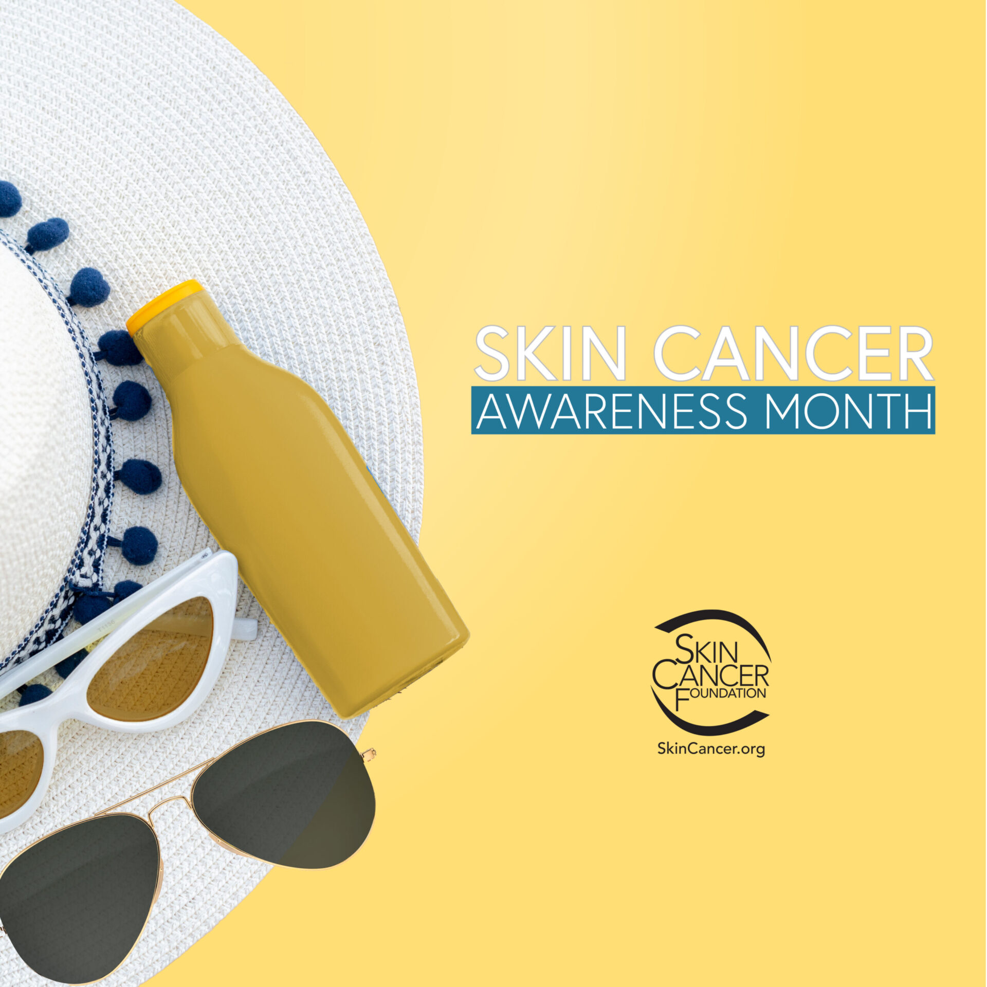 Σήμα μήνα ενημέρωσης για τον καρκίνο του δέρματος