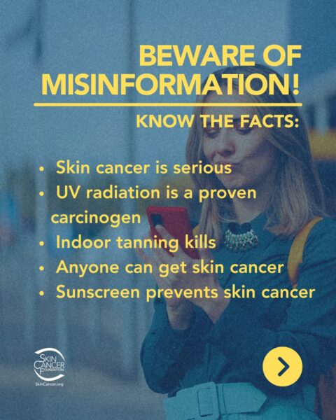 beware of misinformation