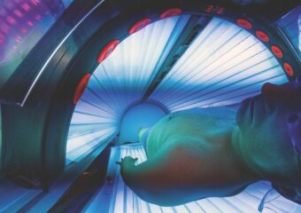 A review confirmed that indoor tanning is associated with increased risk of early onset skin cancers, especially if you’ve used tanning devices at a young age.