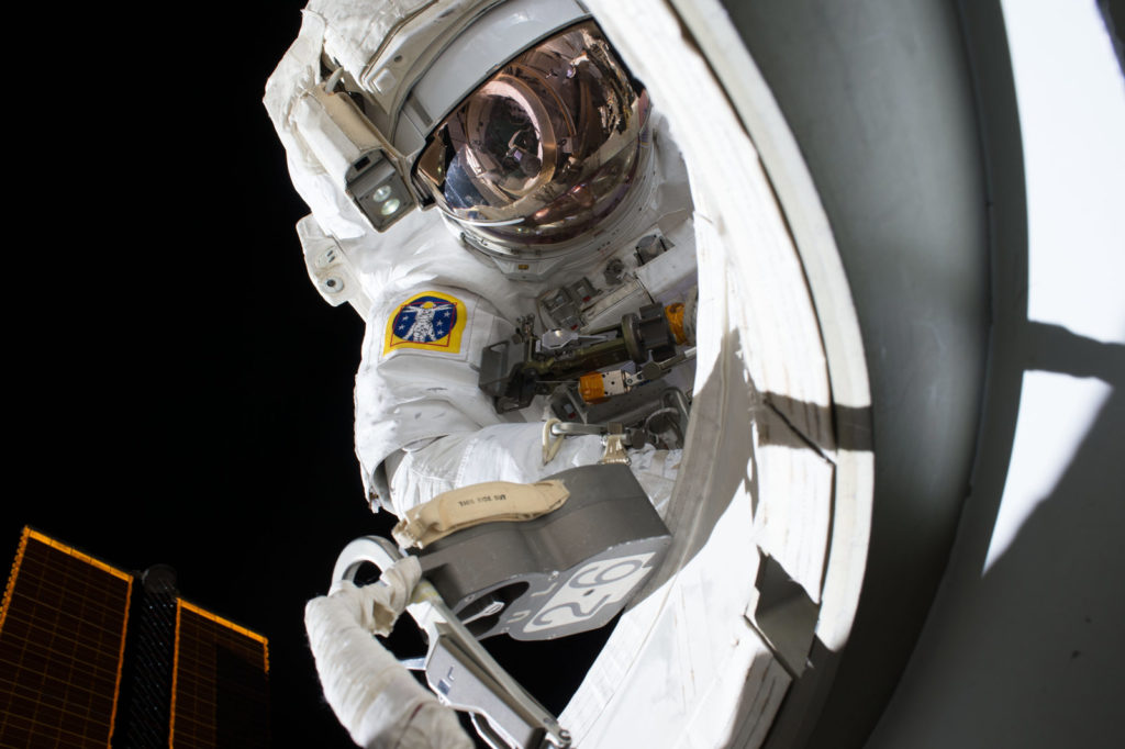 Scott Kelly spacewalk