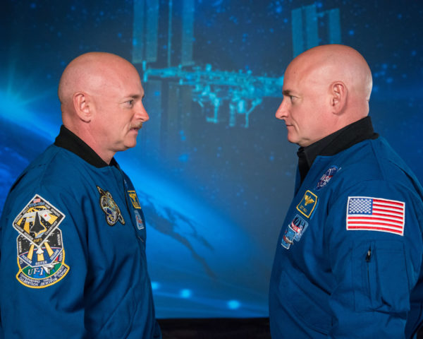 Scott and Mark Kelly