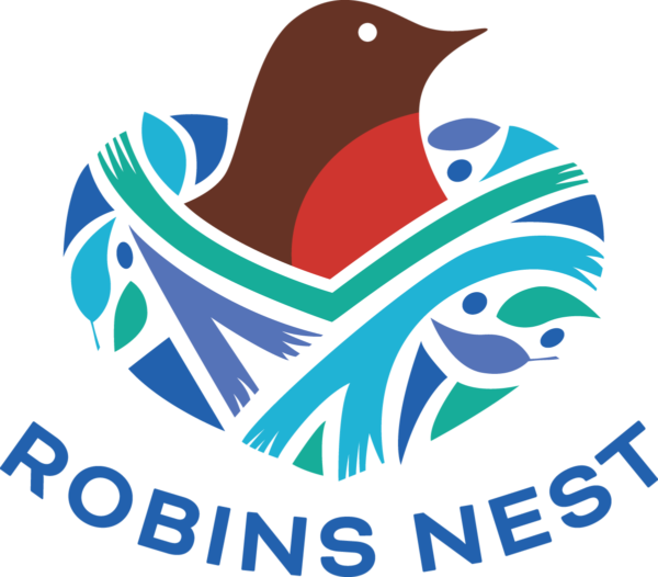 Logo del nido di pettirossi