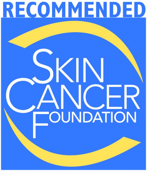 Couleur du logo du sceau de recommandation de la Skin Cancer Foundation