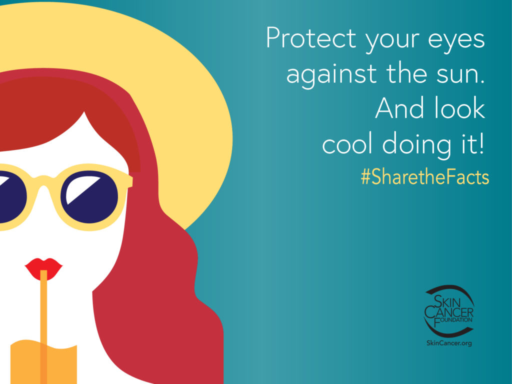 Protect your eyes against the sun and look cool doing it!