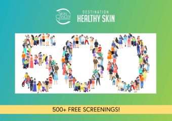 Destination Healthy Skin has 500+ screenings