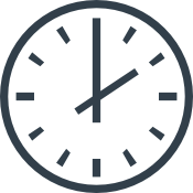 icona dell'orologio trasparente