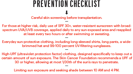 Prevention Checklist