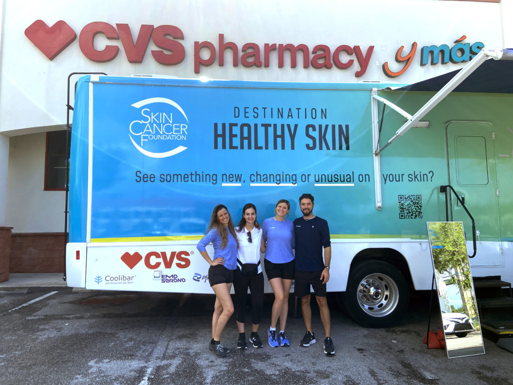 Destination Healthy Skin Tampa free skin cancer screenings. The Skin Cancer Foundation. RV